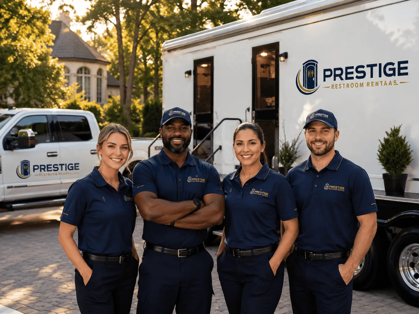 Trusted Luxury Portable Restrooms company in Mart, TX